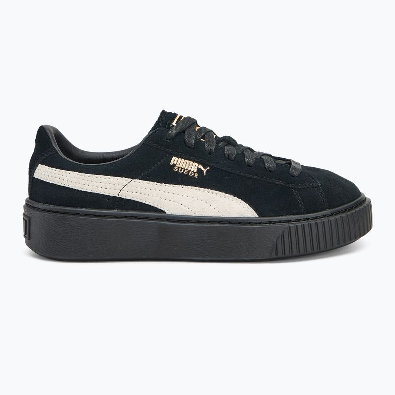 Puma Suede Platform női cipő fekete/puma fehér 2