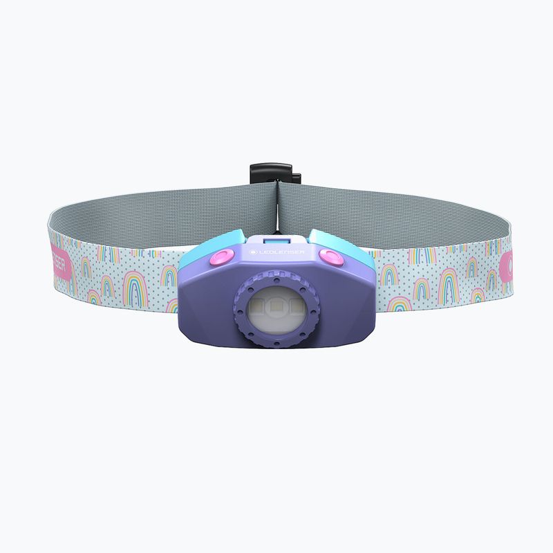 Ledlenser KidLed 2 Box gyermek fejlámpa lila 502538 2