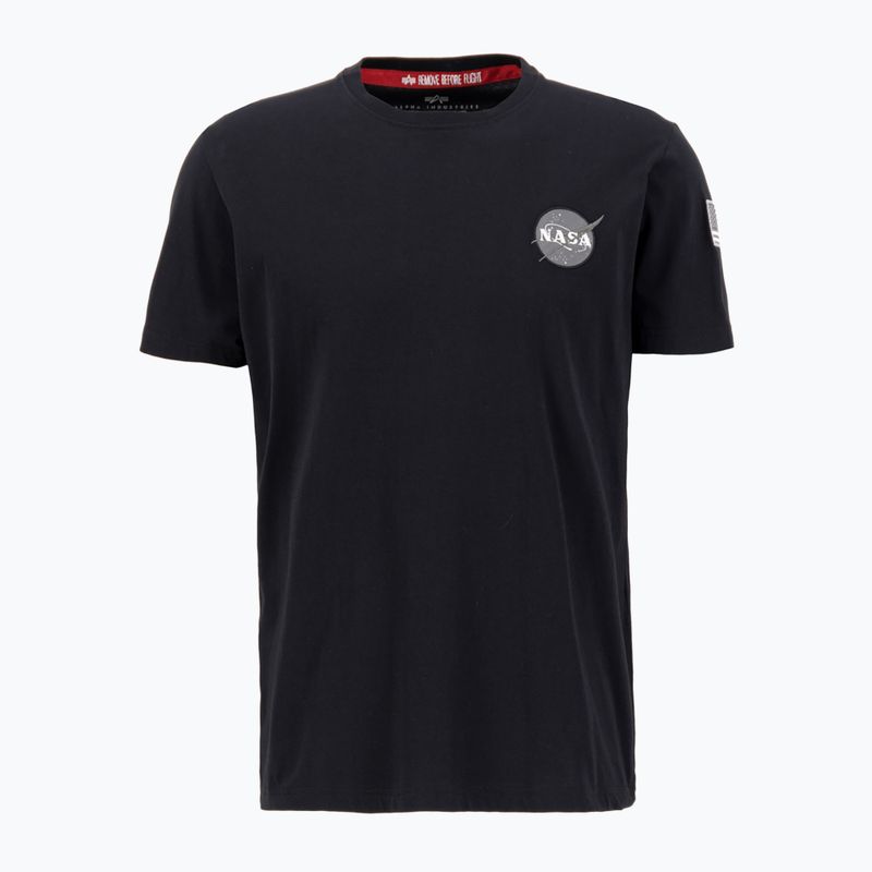 Férfi póló Alpha Industries Space Shuttle T black 3