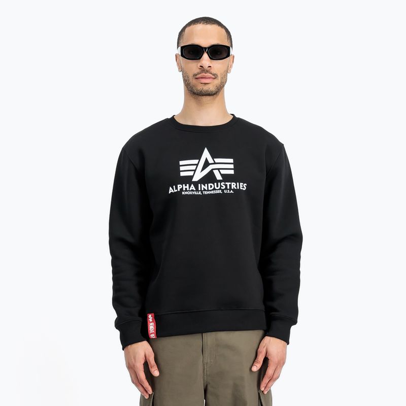 Alpha Industries férfi melegítőfelső Basic fekete