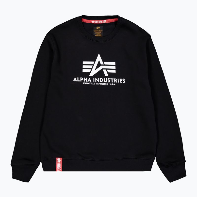 Alpha Industries férfi melegítőfelső Basic fekete 5