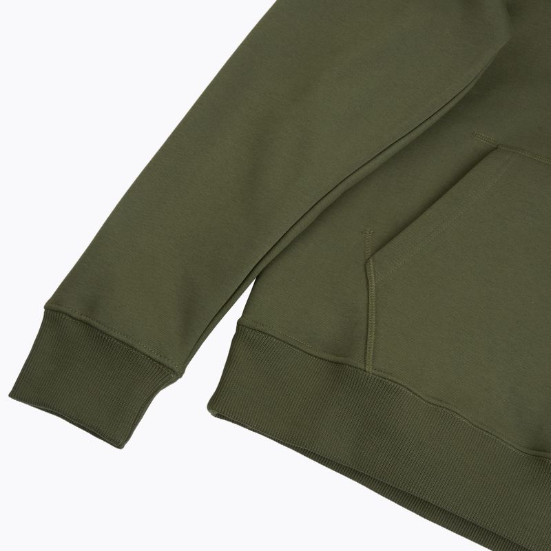 Férfi Alpha Industries Red Stripe Hoodie sötétzöld 4