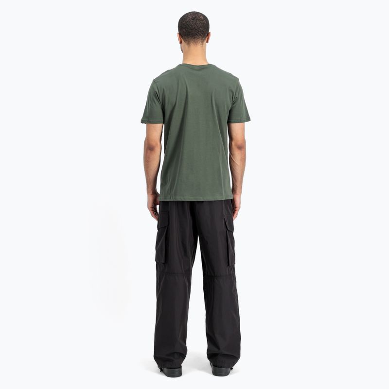 Alpha Industries férfi Basic sötét olajzöld póló 3
