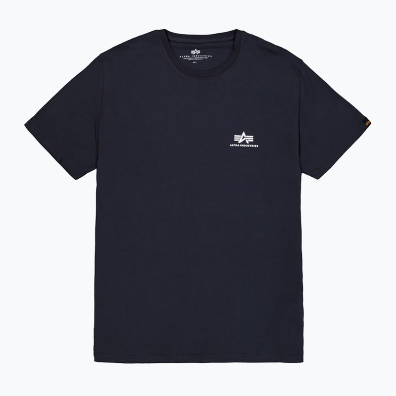 Férfi Alpha Industries Basic Small Logo póló rep.kék 7
