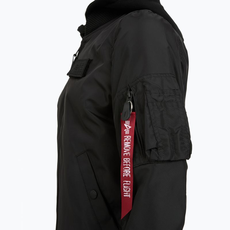 Alpha Industries férfi dzseki MA-1 TT Two Tone Hood fekete/fekete 7