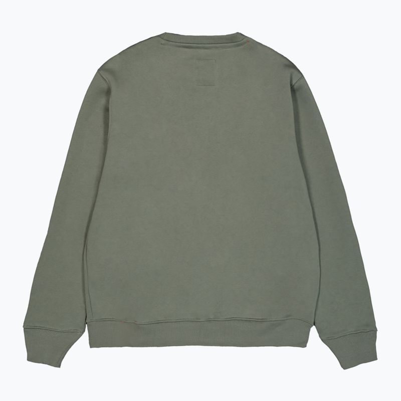 Alpha Industries férfi Basic sötét olívazöld pulóver 8