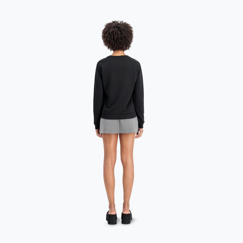 Alpha Industries női pulóver New Basic fekete 3