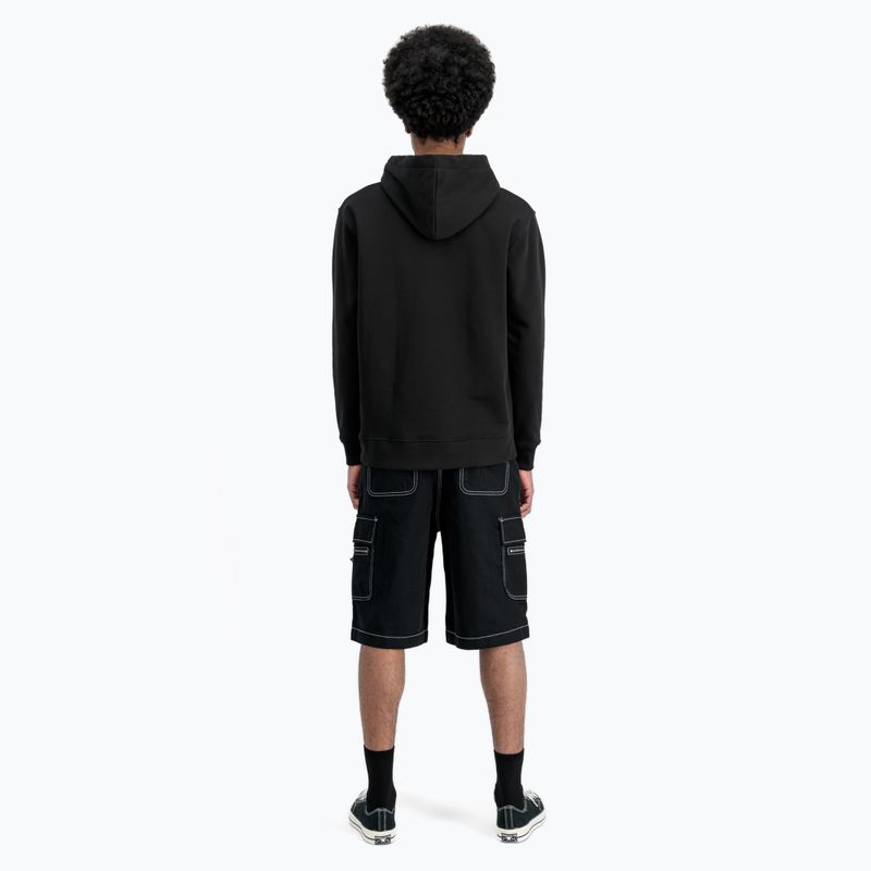 Férfi Alpha Industries Basic Small Logo kapucnis pulóver fekete 3