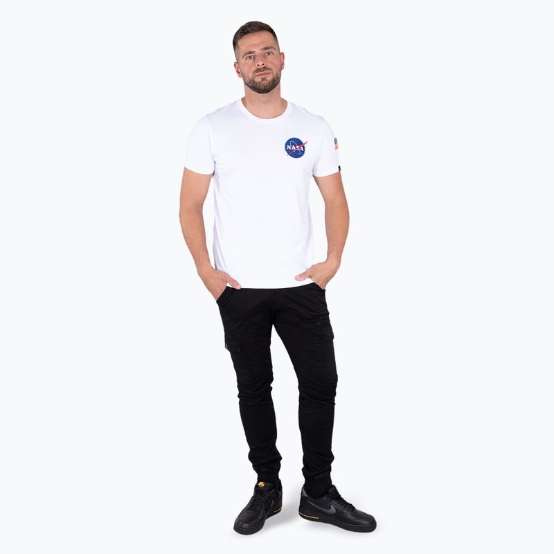 Férfi póló Alpha Industries Space Shuttle T white 2