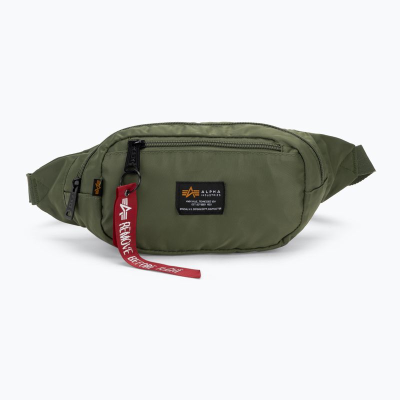Alpha Industries Crew derék zsályazöld vesetáska