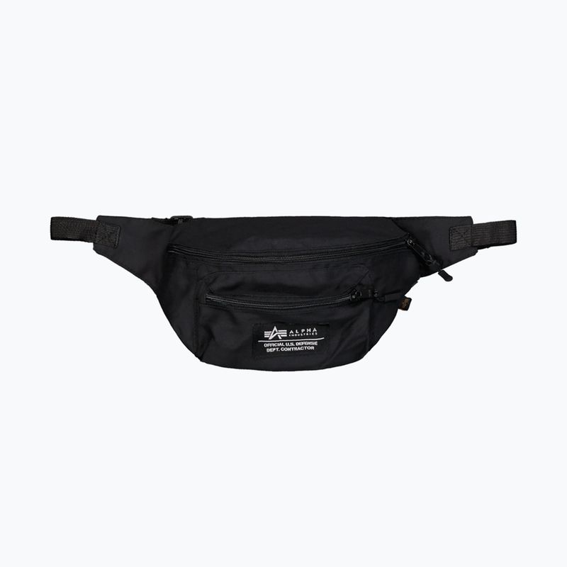 Alpha Industries Big Waist vese tasak fekete