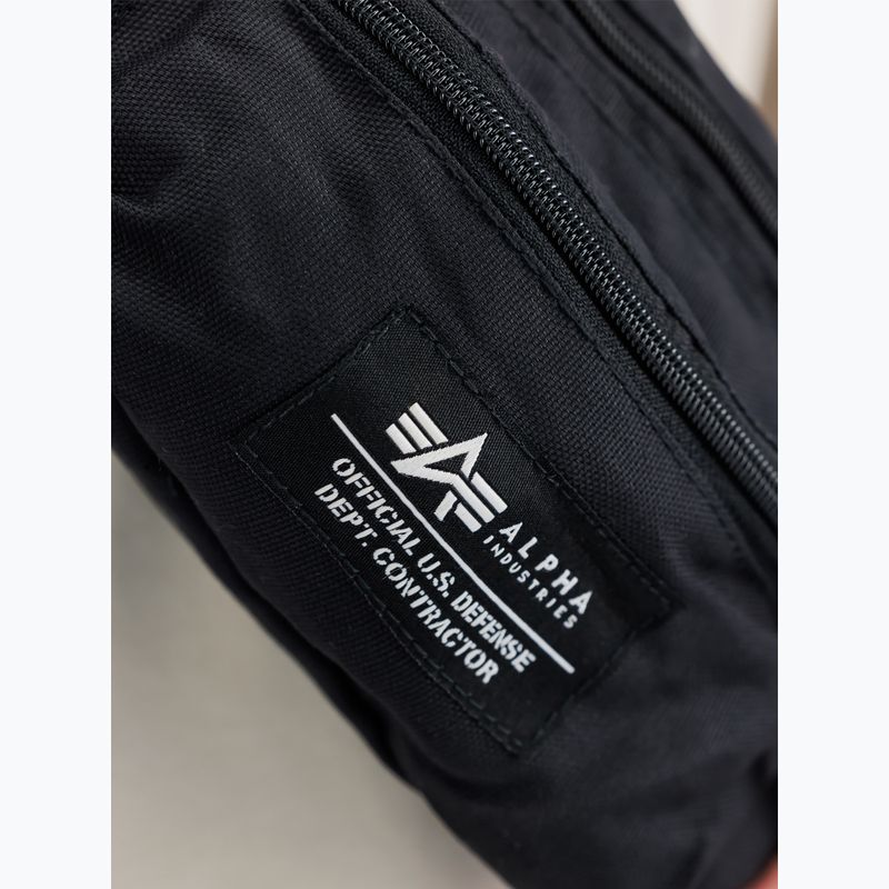 Alpha Industries Big Waist vese tasak fekete 3