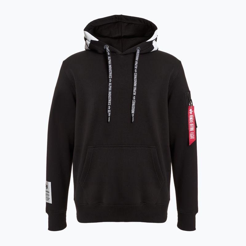 Férfi pulóver Alpha Industries Alpha black