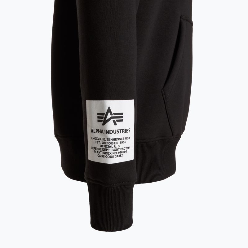 Férfi pulóver Alpha Industries Alpha black 3
