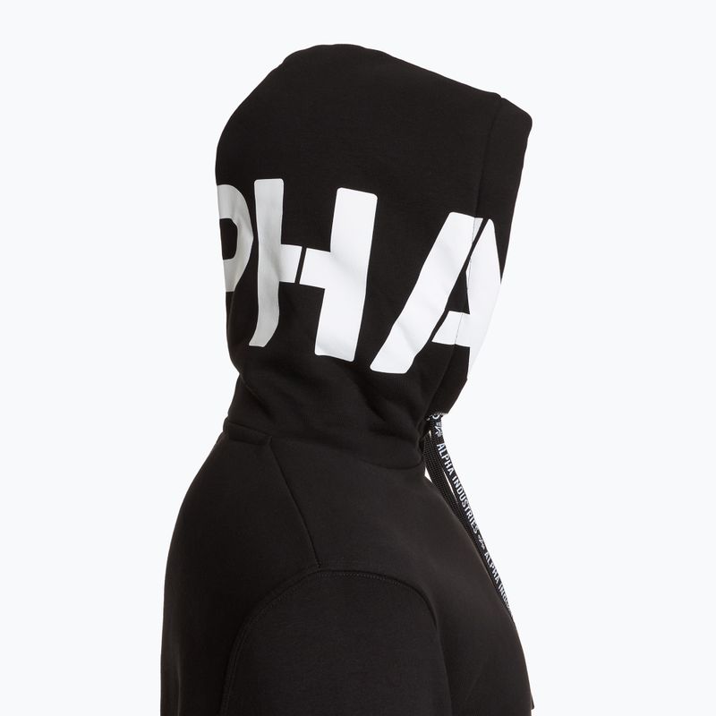 Férfi pulóver Alpha Industries Alpha black 7