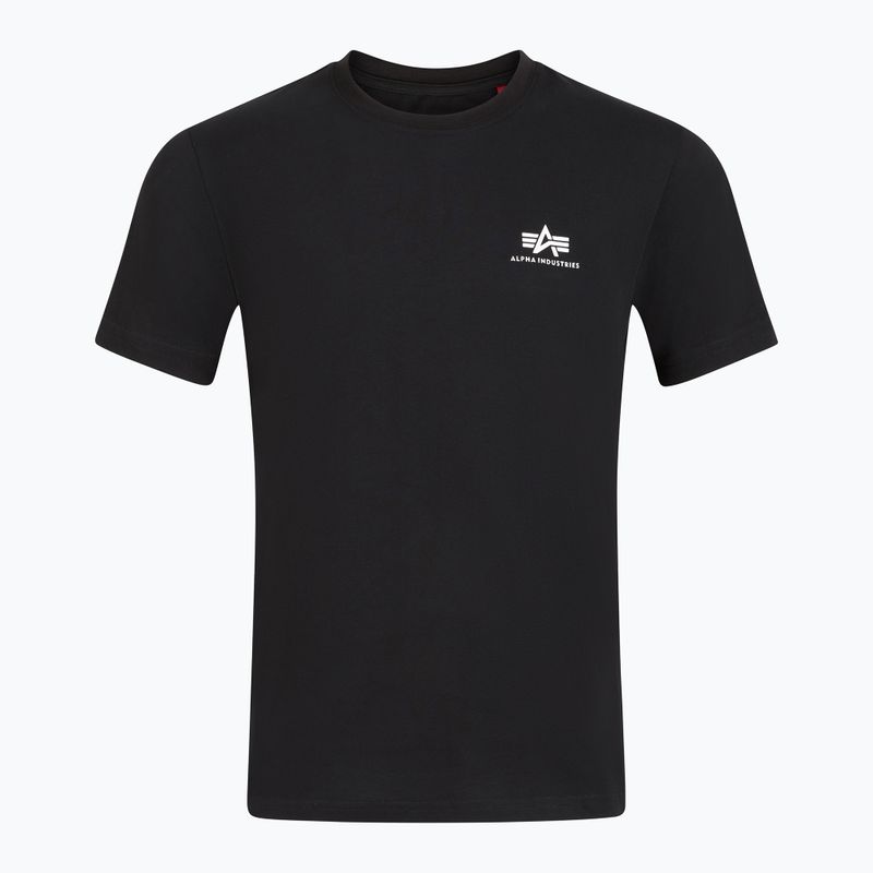 Alpha Industries férfi póló Backprint fekete