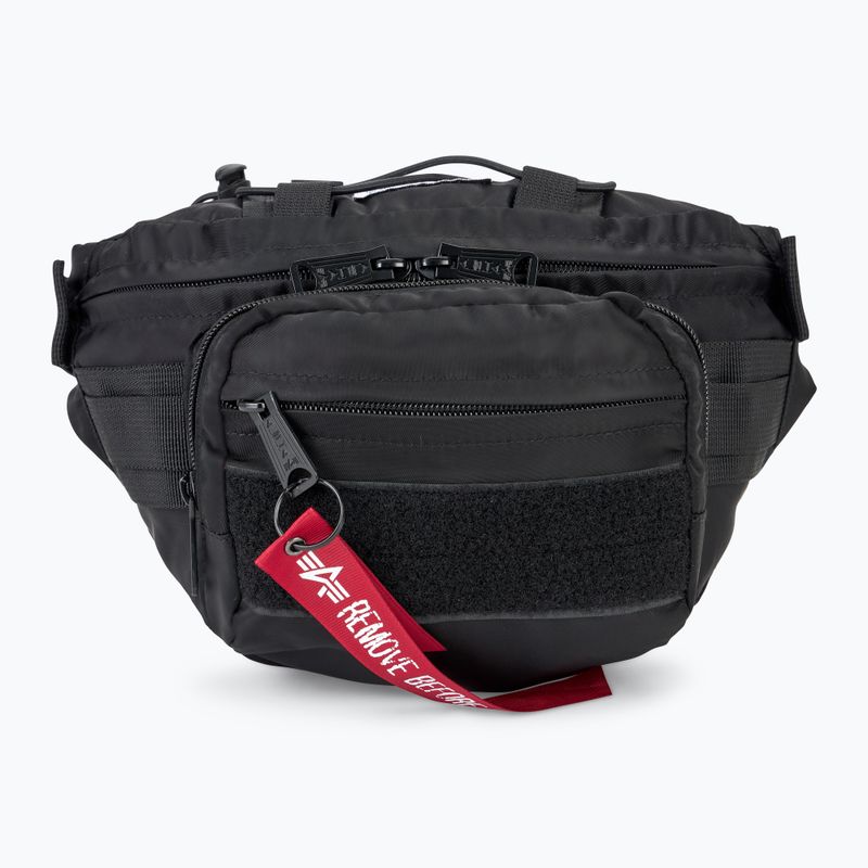 Alpha Industries Tactical Waist fekete vesetáska