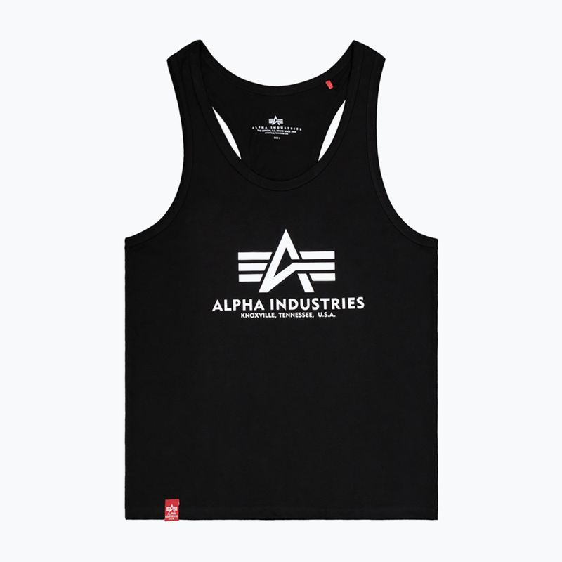 Férfi Alpha Industries Basic Tank Body Building póló fekete 6