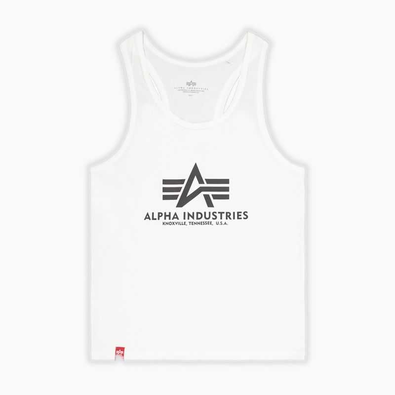Férfi Alpha Industries Basic Tank Body Building póló fehér 6