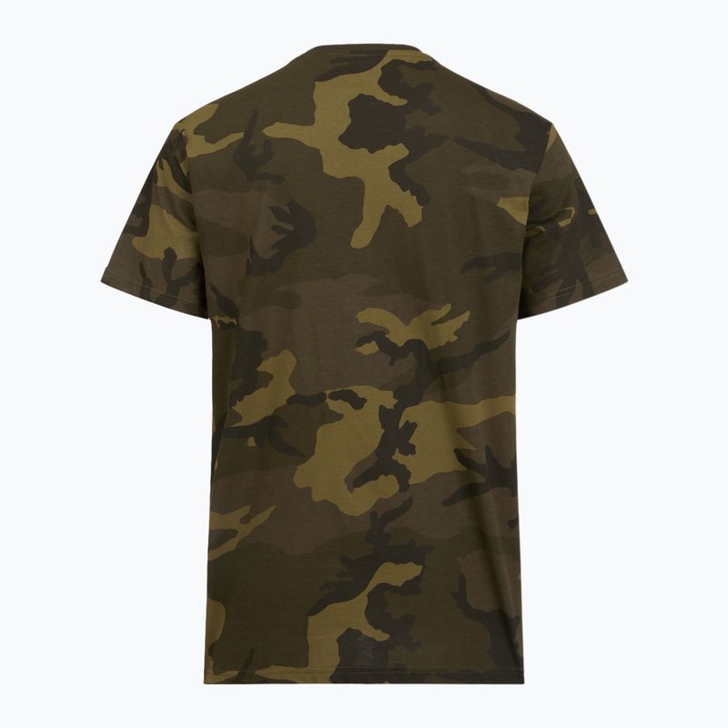 Férfi Alpha Industries Basic Camo oliva színű terepszínű póló póló 4