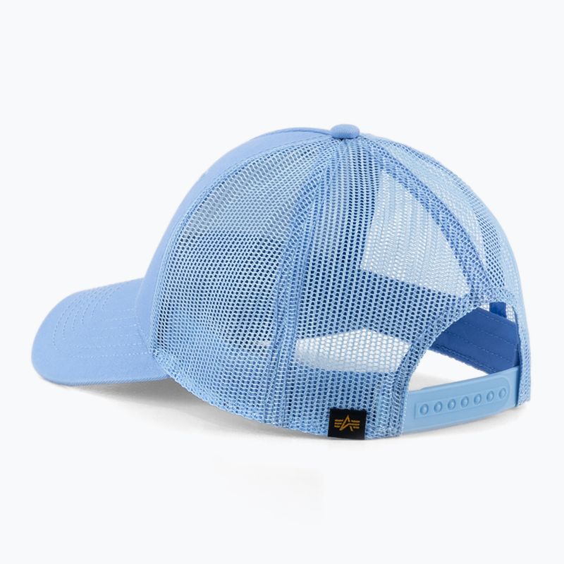 Férfi Alpha Industries Basic Trucker baseball sapka világoskék 2