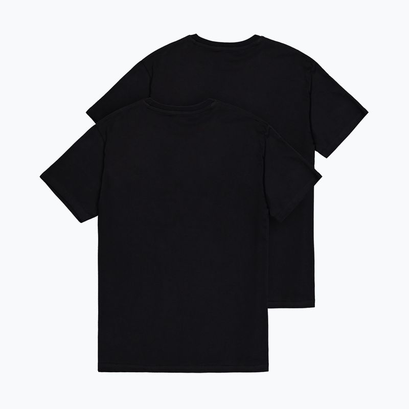 Alpha Industries férfi Basic póló (2 db) fekete 8