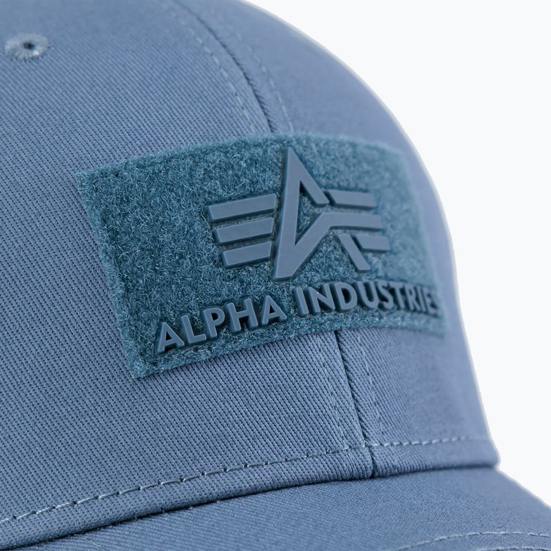 Alpha Industries férfi baseball sapka VLC szürkéskék 3