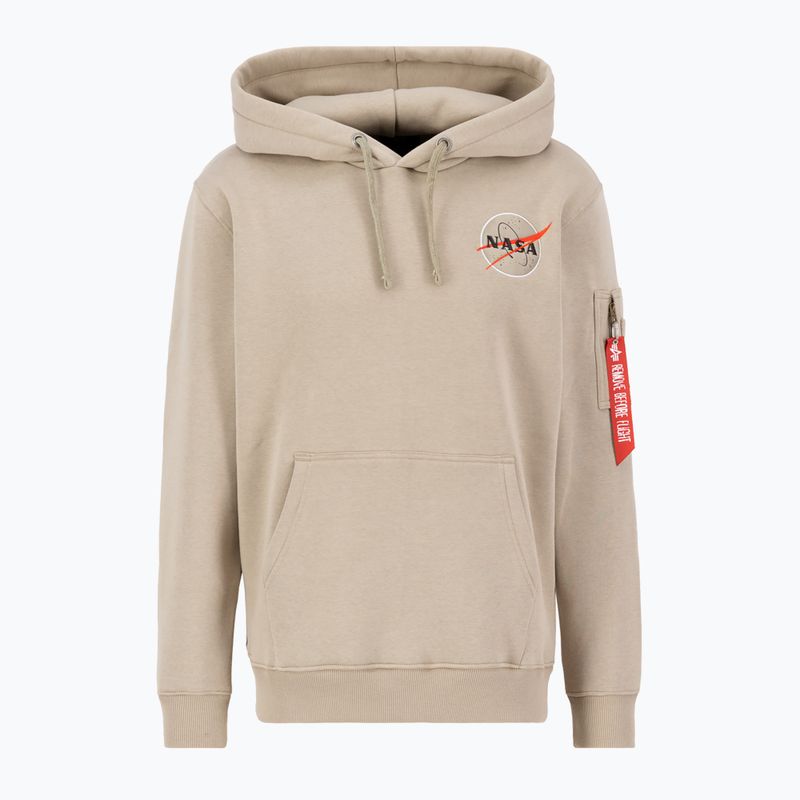 Férfi pulóver Alpha Industries NASA Orbit vintage sand