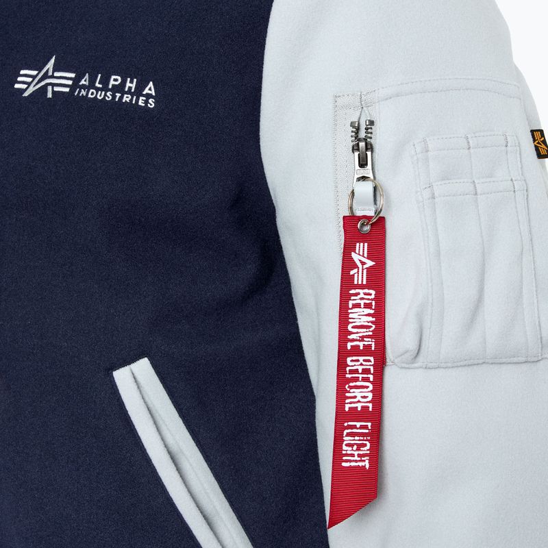 Alpha Industries férfi Varsity Air Force ultra navy kabát 4
