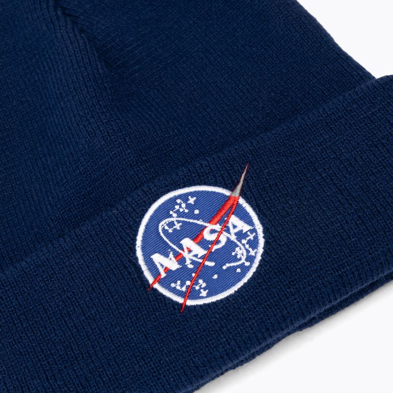 Alpha Industries NASA replika kék sapka 2