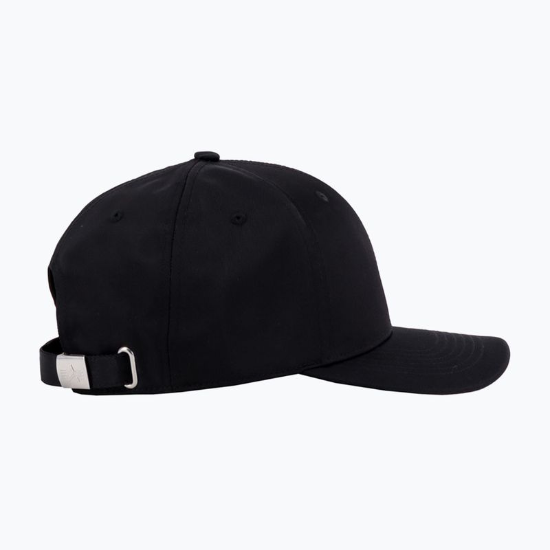 Alpha Industries Metal Label rep fekete/fémezüst baseball sapka 3