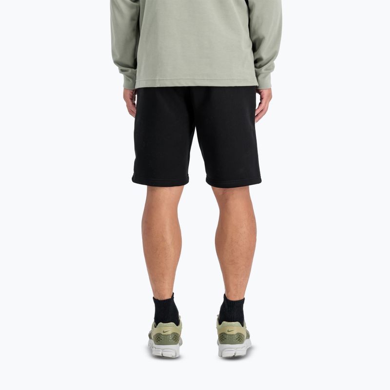 Férfi Alpha Industries Basic Small Logo II rövidnadrág fekete 4