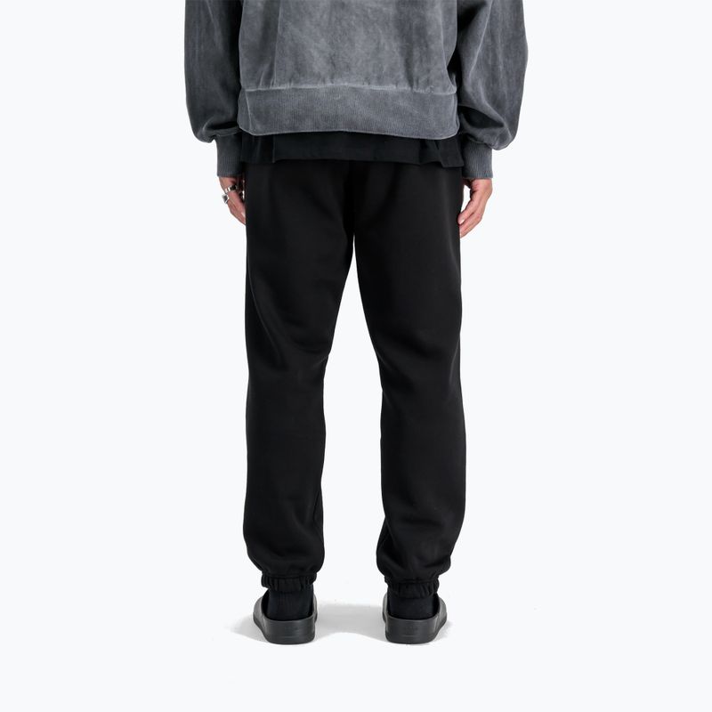 Férfi Alpha Industries Basic Small Logo II Jogger nadrág fekete 3
