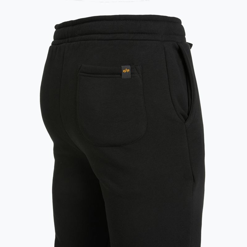 Férfi Alpha Industries Basic Small Logo II Jogger nadrág fekete 11