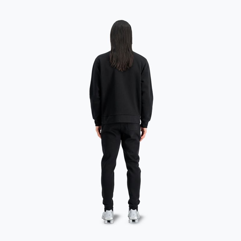 Alpha Industries férfi Track Small Logo Jogger nadrág fekete 4