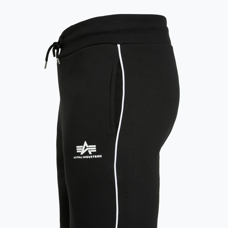 Alpha Industries férfi Track Small Logo Jogger nadrág fekete 9