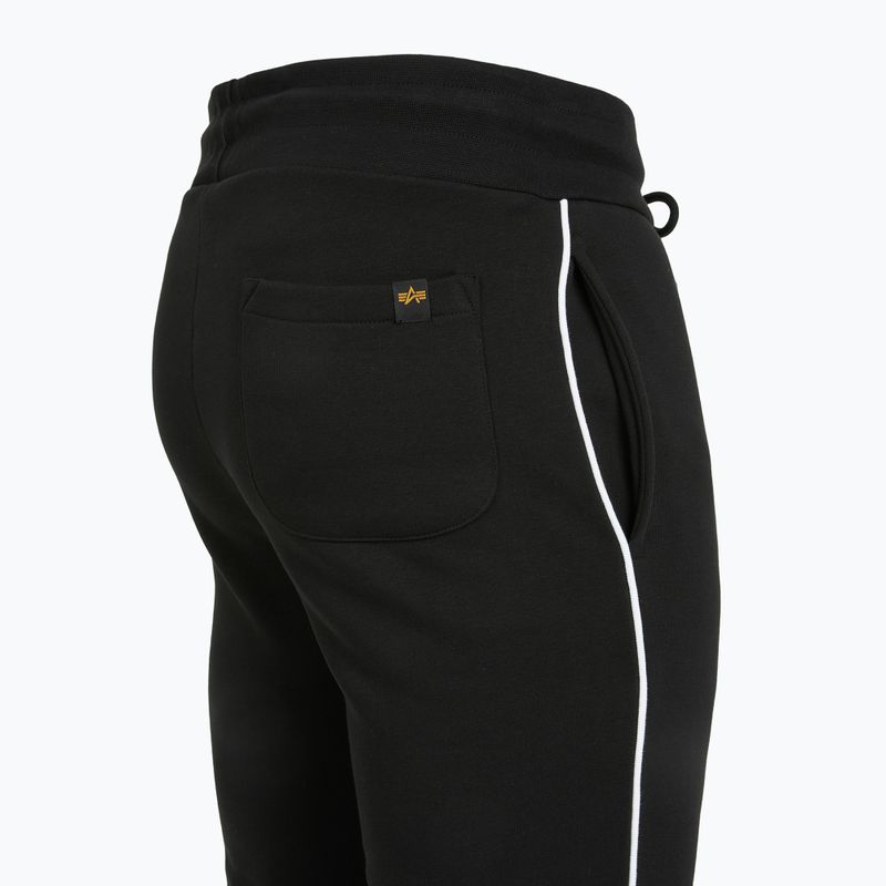Alpha Industries férfi Track Small Logo Jogger nadrág fekete 10
