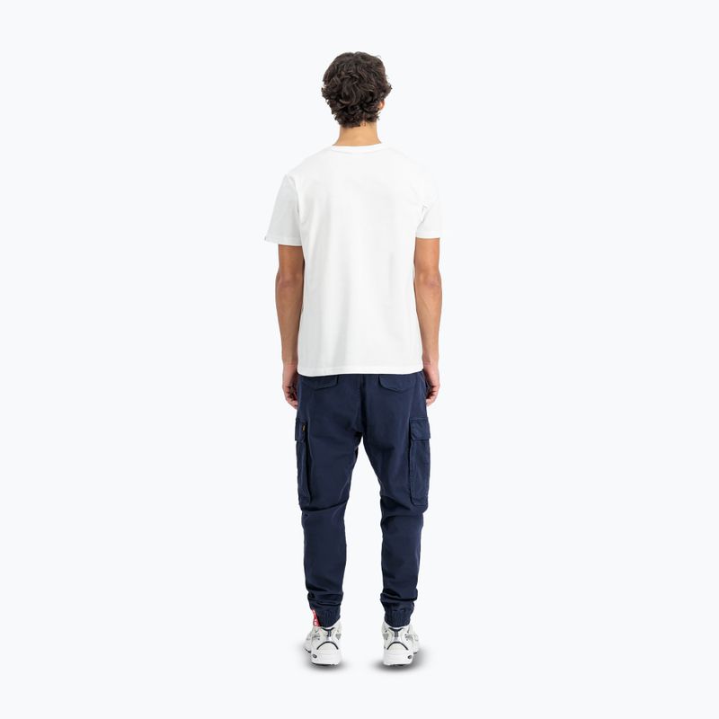 Alpha Industries férfi póló Hawaii fehér 3