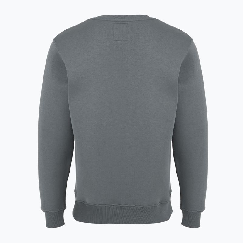 Férfi Alpha Industries Basic Small Logo farmer kék melegítő pulóver 6