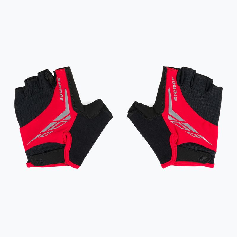 ZIENER MTB kerékpáros kesztyű Ceniz GELshock 888 Piros Z-988205/888/7,5 2