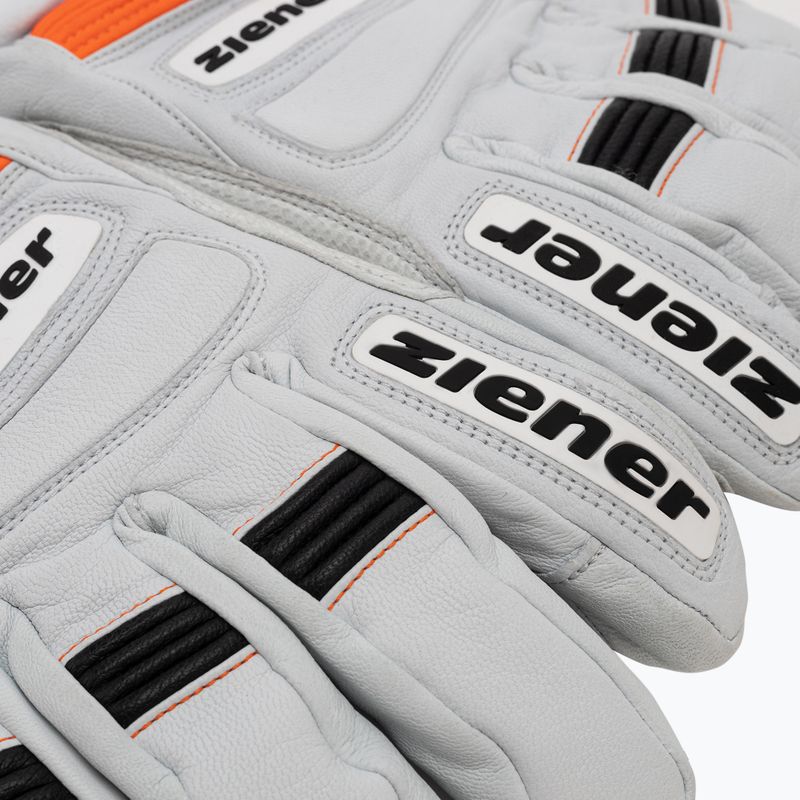 Férfi síelő kesztyű ZIENER Guard GTX + Gore Grip PR fehér 801019 4