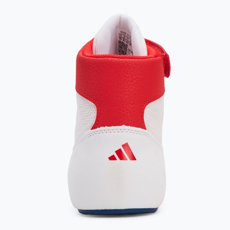 Férfi birkózó cipő adidas Havoc cloud fehér/ collegiate royal/ active red 6