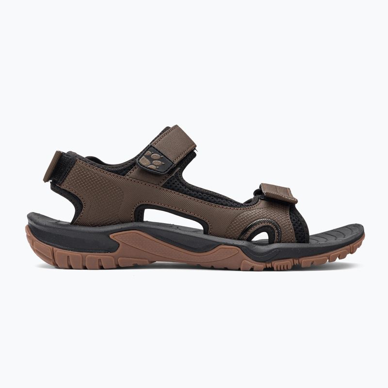 Jack Wolfskin Lakewood Cruise barna férfi trekking szandál 4019011 2