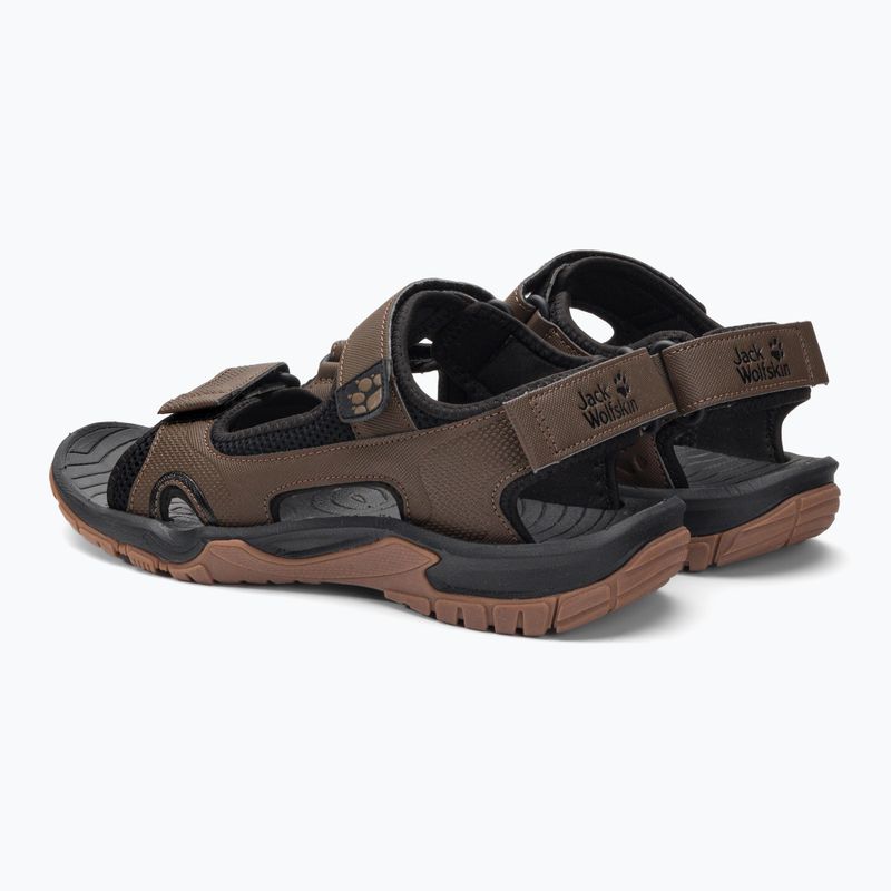 Jack Wolfskin Lakewood Cruise barna férfi trekking szandál 4019011 3