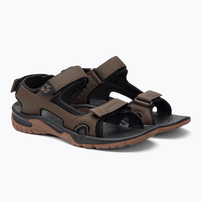 Jack Wolfskin Lakewood Cruise barna férfi trekking szandál 4019011 4