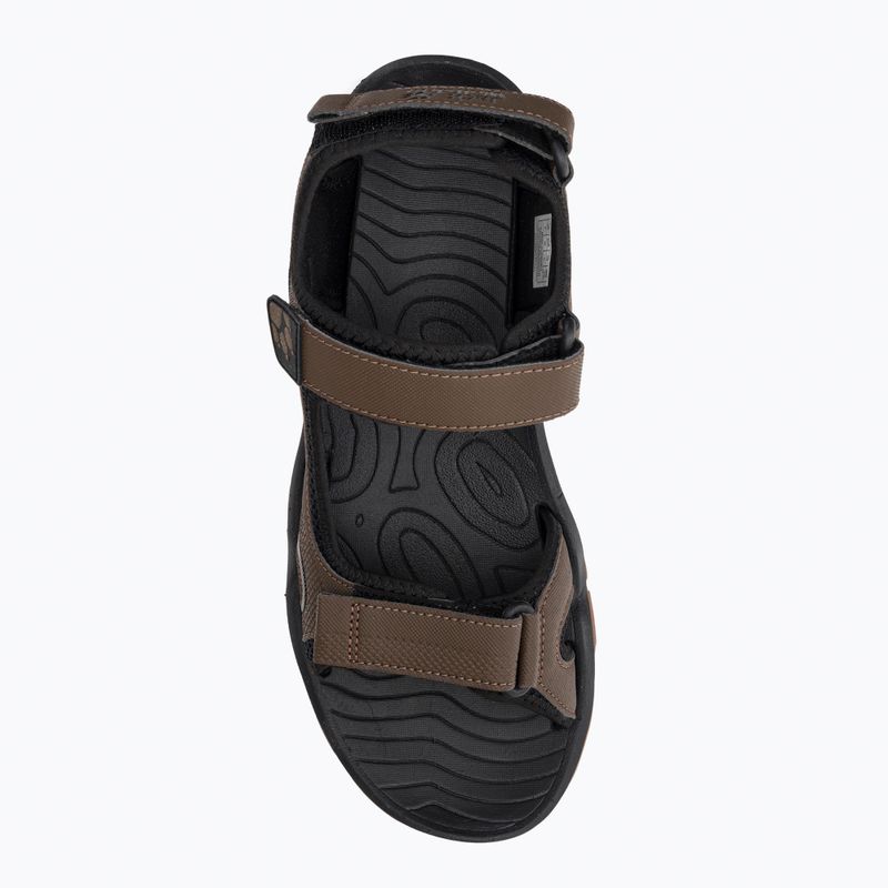 Jack Wolfskin Lakewood Cruise barna férfi trekking szandál 4019011 6