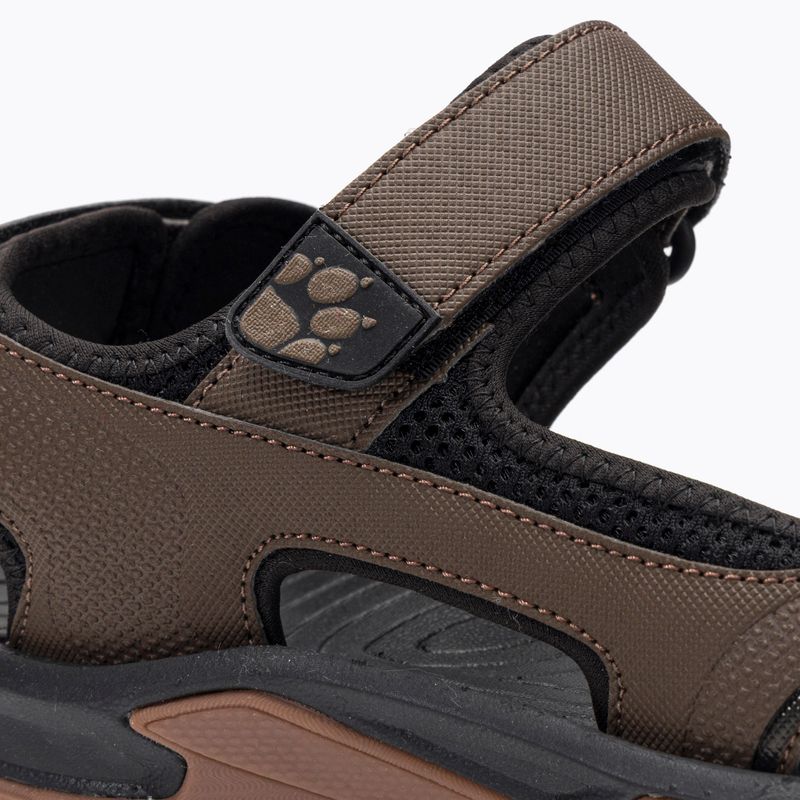 Jack Wolfskin Lakewood Cruise barna férfi trekking szandál 4019011 9