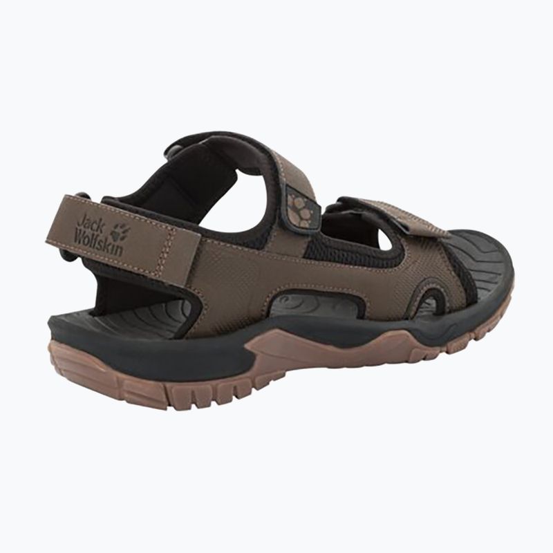 Jack Wolfskin Lakewood Cruise barna férfi trekking szandál 4019011 13