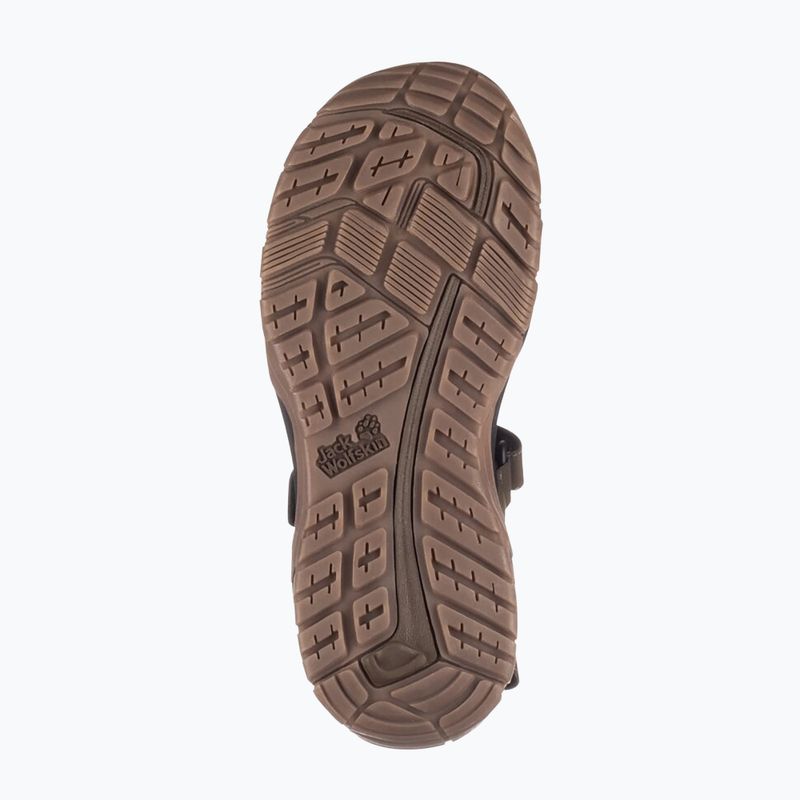 Jack Wolfskin Lakewood Cruise barna férfi trekking szandál 4019011 14