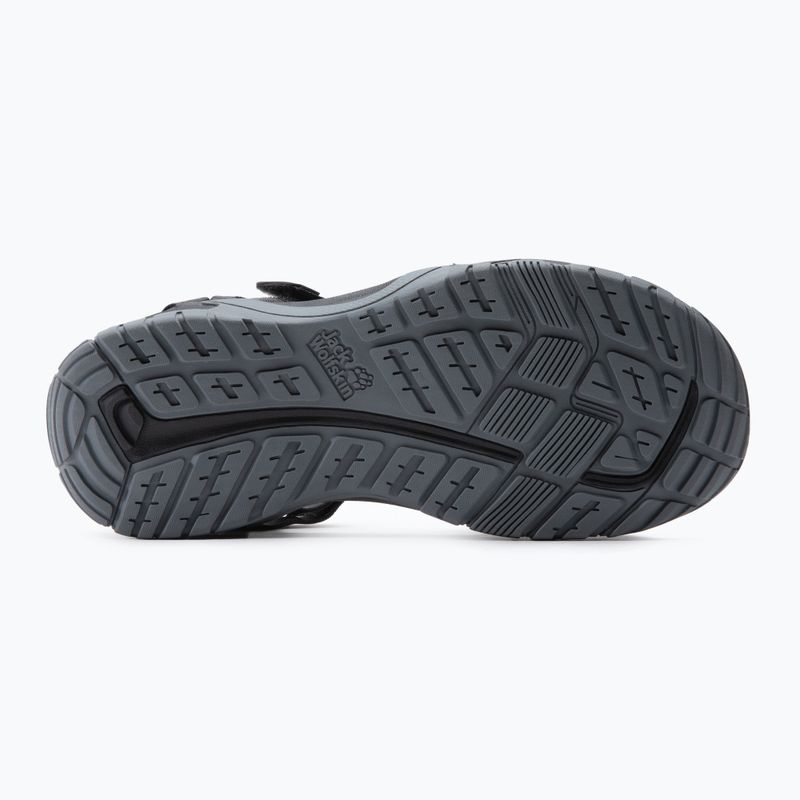 Férfi túraszandál Jack Wolfskin Lakewood Ride szandál szürke 4019021_6230_080 5